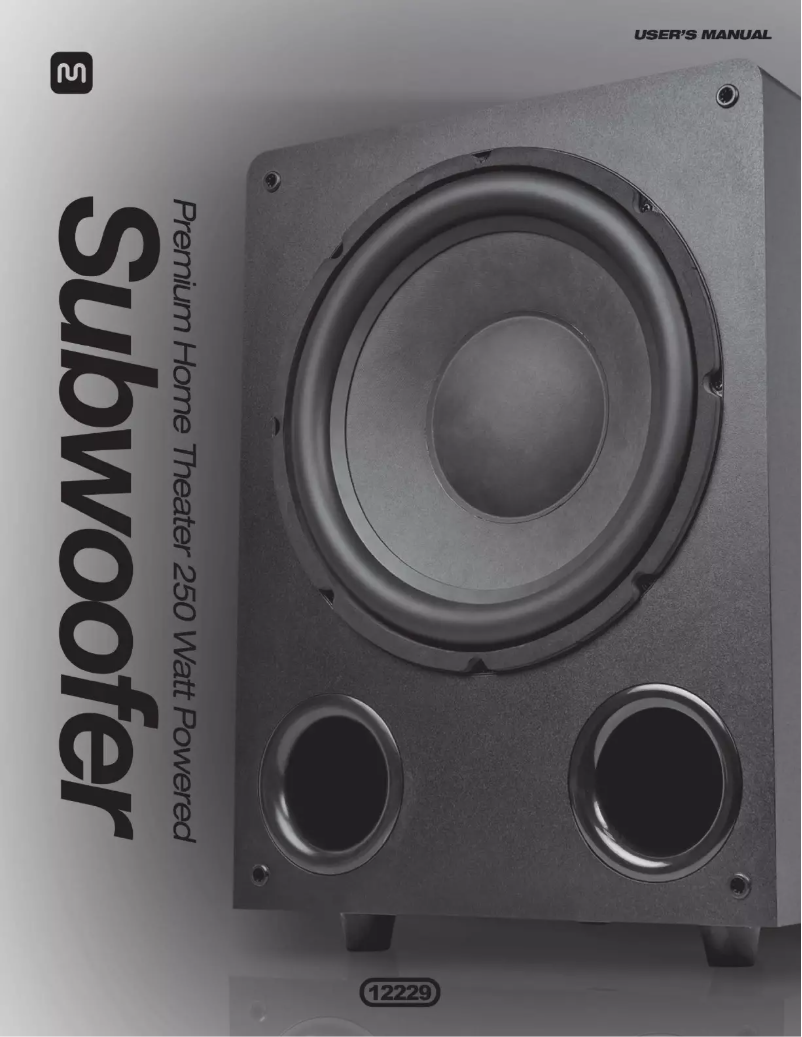 Page 1 de la notice Manuel utilisateur Monoprice SB-200 Premium