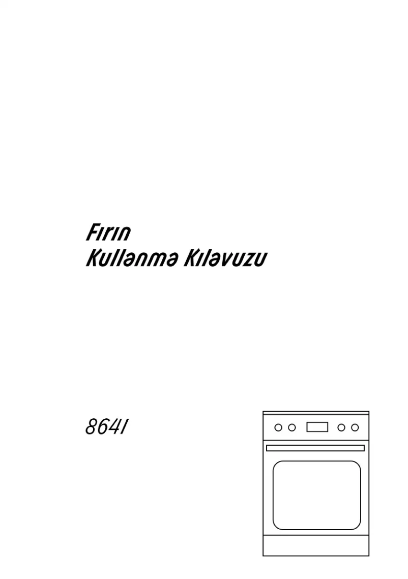 Page 1 de la notice Manuel utilisateur Arçelik 8641