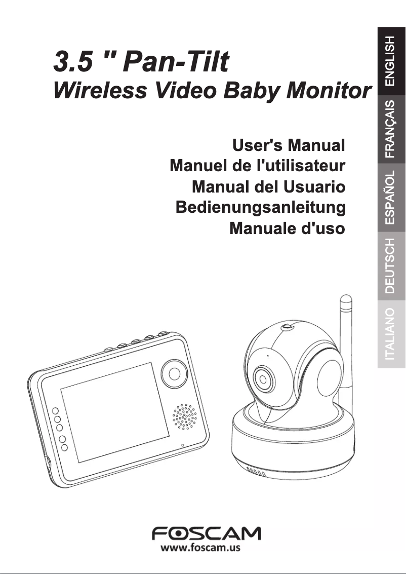 Page 1 de la notice Manuel utilisateur Foscam FBM3501