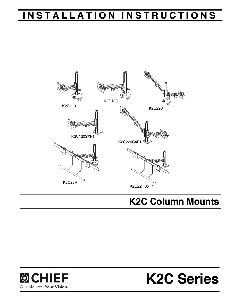Image de la première page du manuel de l'appareil K2C22HS