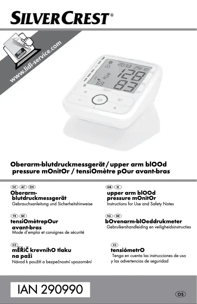 Image de la première page du manuel de l'appareil IAN 290990