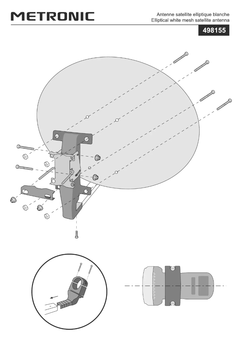 Page 1 de la notice Manuel utilisateur Metronic 498155