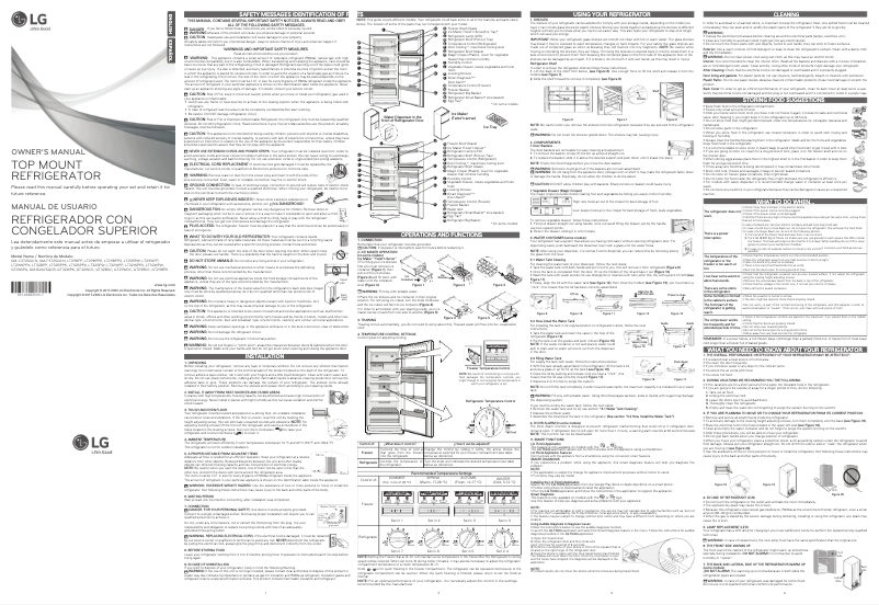 Page 1 de la notice Manuel utilisateur LG GT32WDC