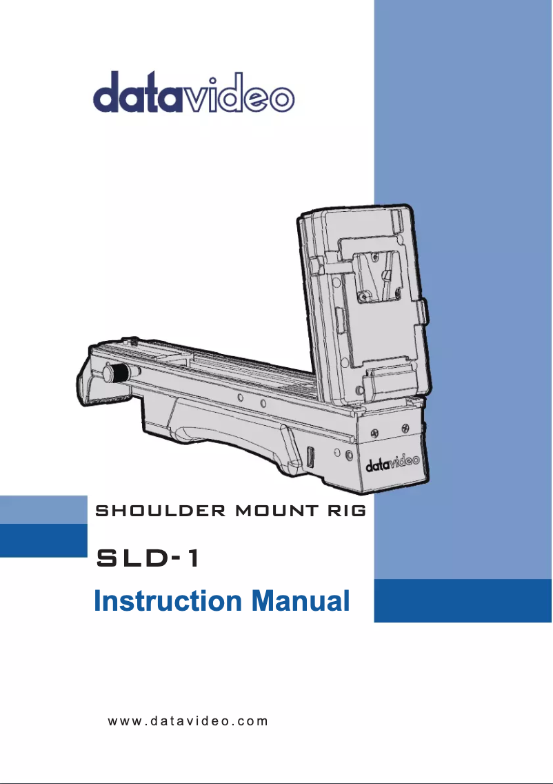 Image de la première page du manuel de l'appareil SLD-1