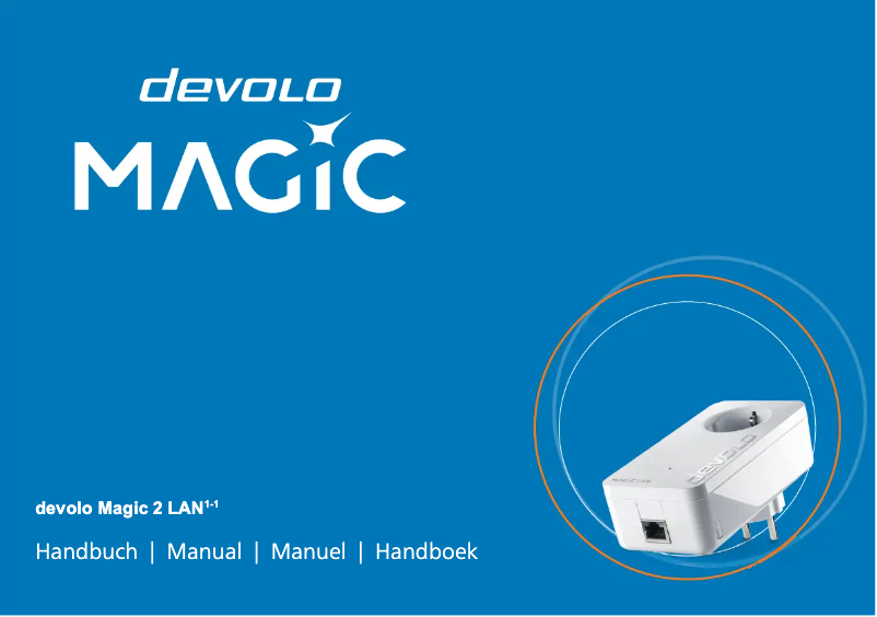 Image de la première page du manuel de l'appareil Magic 2 LAN
