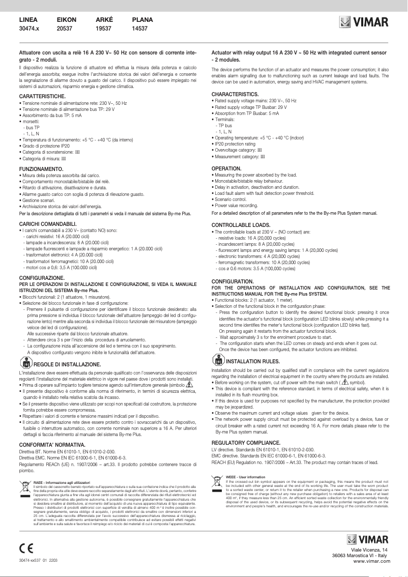 Image de la première page du manuel de l'appareil 30474.B