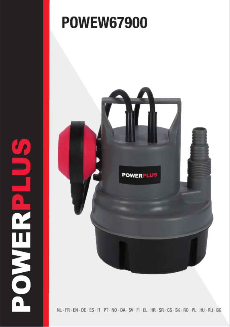 Page 1 de la notice Manuel utilisateur PowerPlus POWEW67900