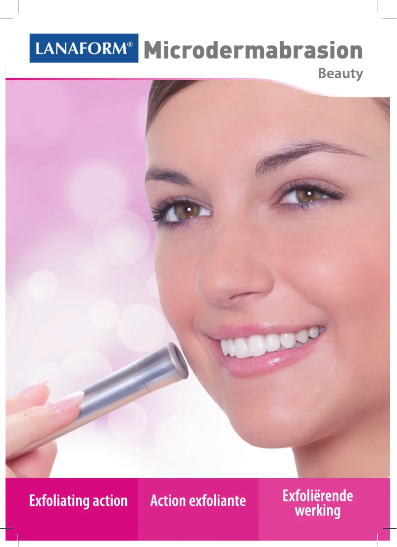 Página 1 del manual Manual de usuario Lanaform Microdermabrasion
