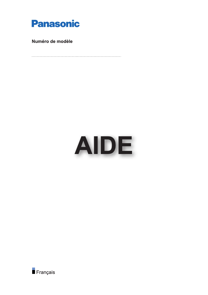 First page image of the manual for TV-65Z95AEG