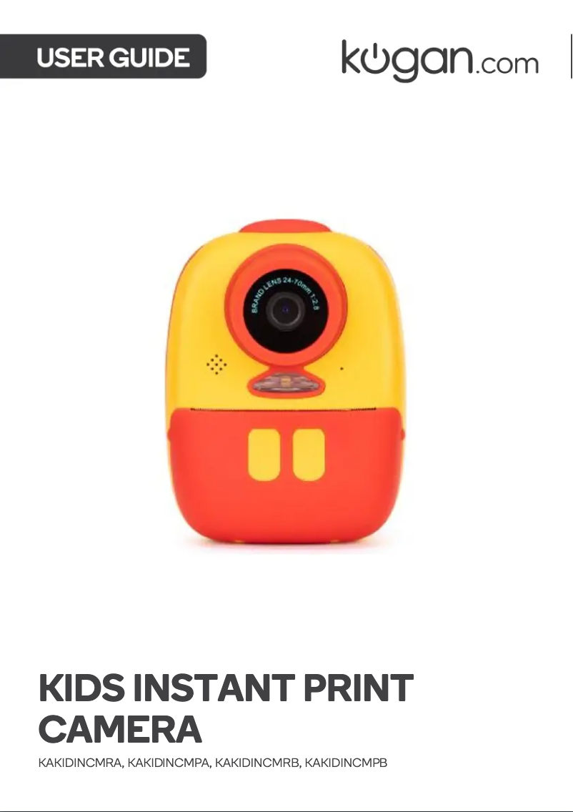 Page n°1 - Manuel utilisateur Kogan KAKIDINCMPB