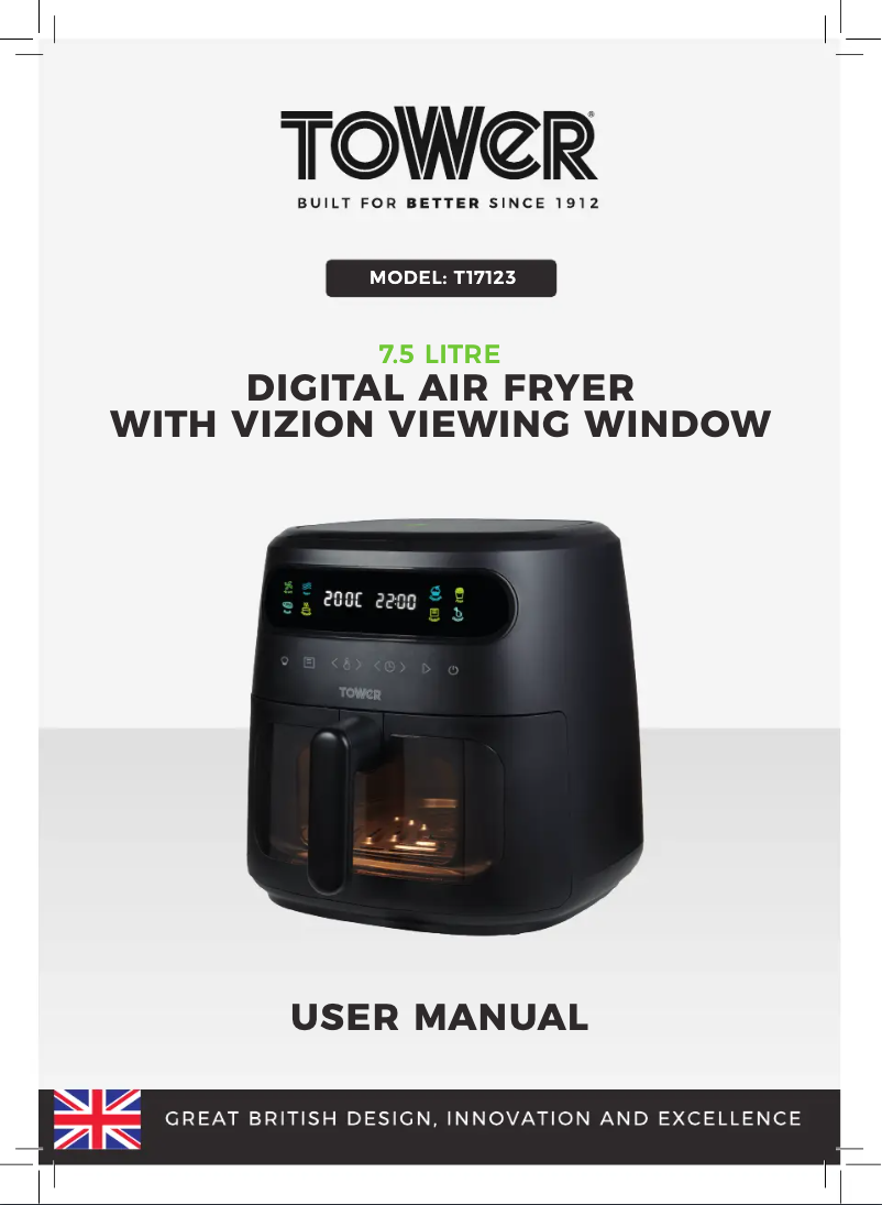 Image de la première page du manuel de l'appareil Vortx T17123