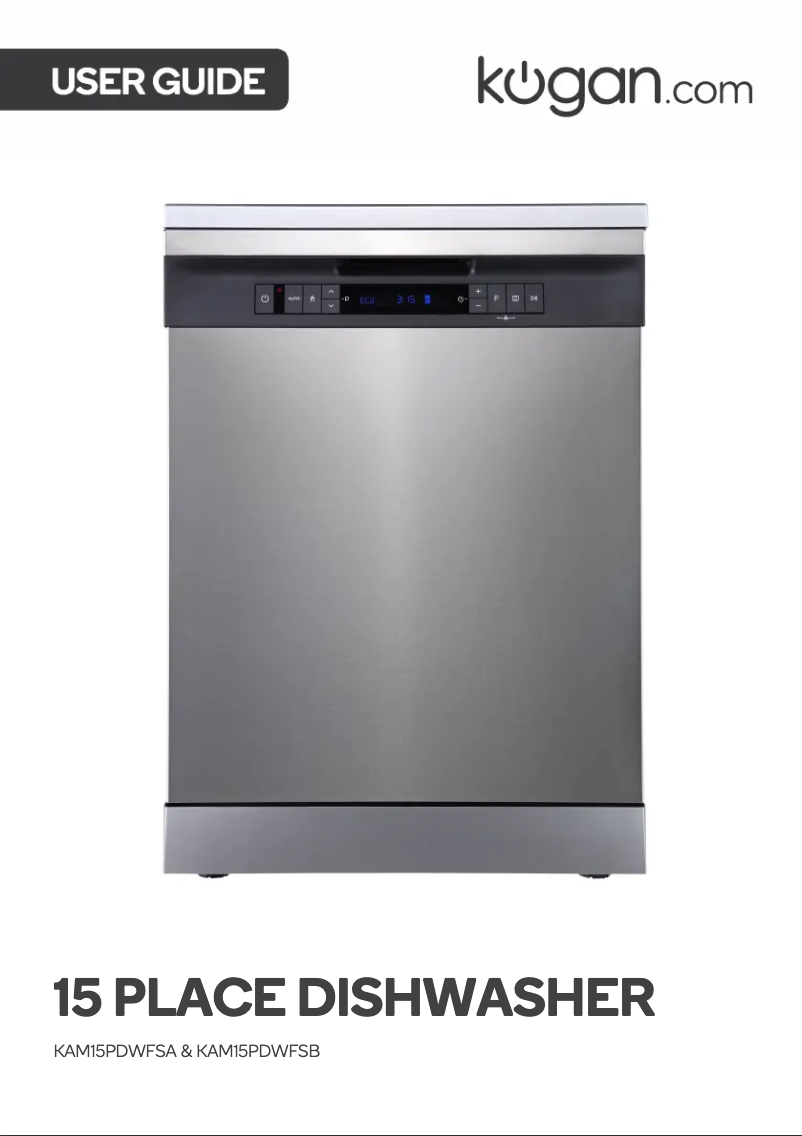 Image de la première page du manuel de l'appareil KAM15PDWFSA