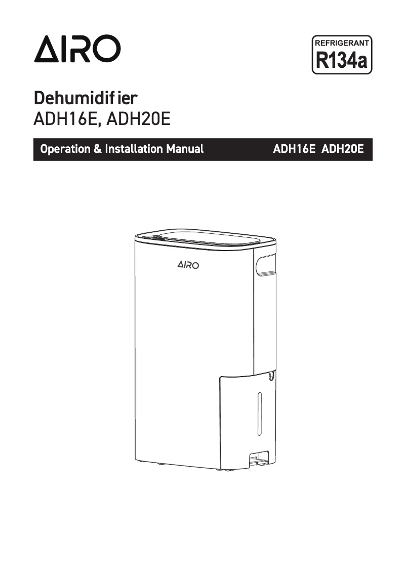 Página 1 del manual Manual de usuario Airo ADH20E
