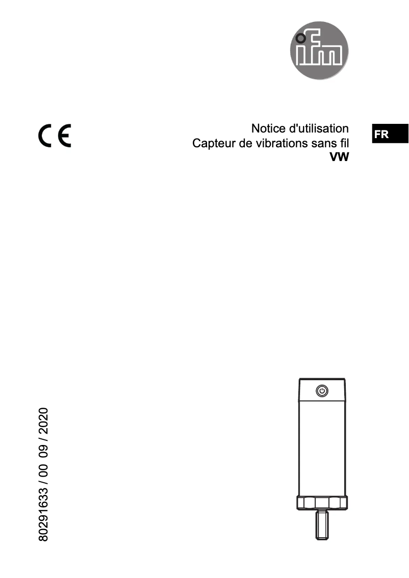 Página 1 del manual Manual de usuario IFM VWV002