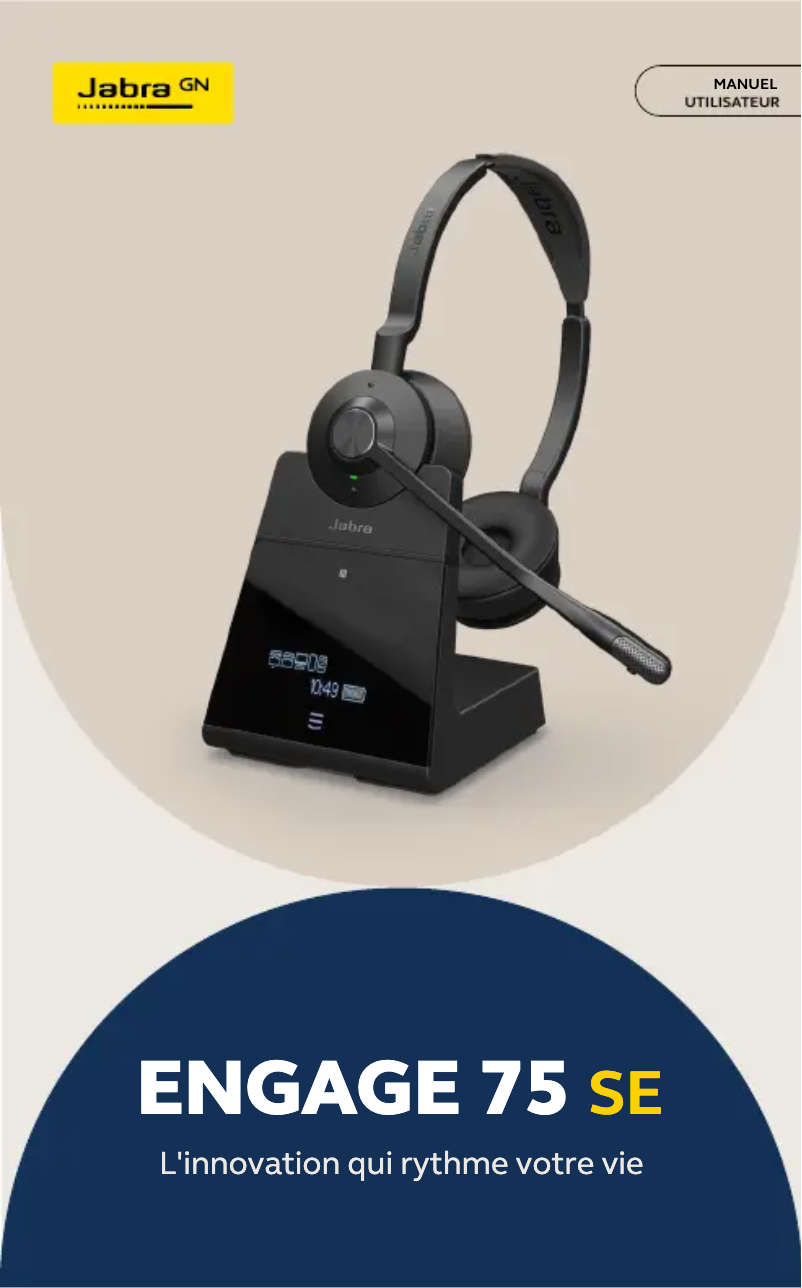 Image de la première page du manuel de l'appareil Engage 75 SE