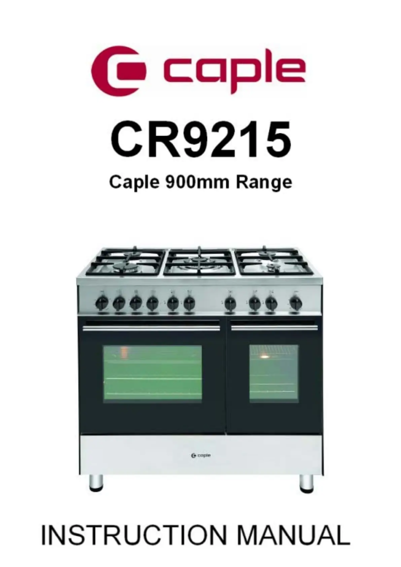 Page n°1 - Manuel utilisateur Caple CR9218