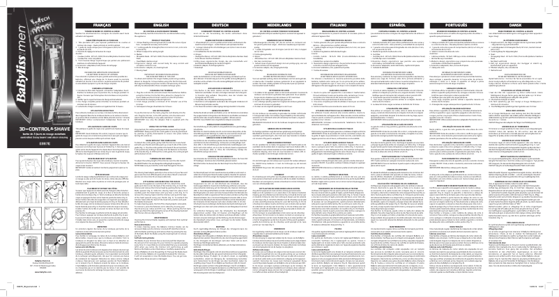 Image de la première page du manuel de l'appareil E867E 3D-Control
