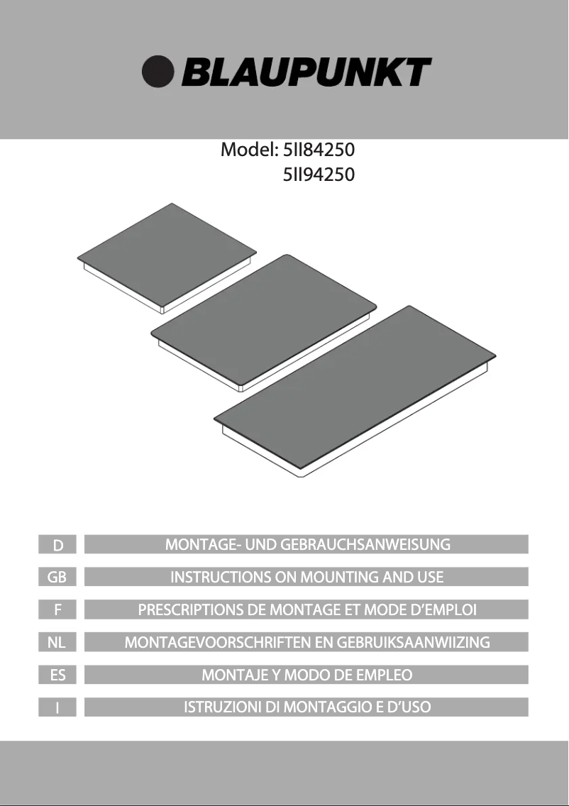 Imagen de la primera página del manual del dispositivo 5II84250