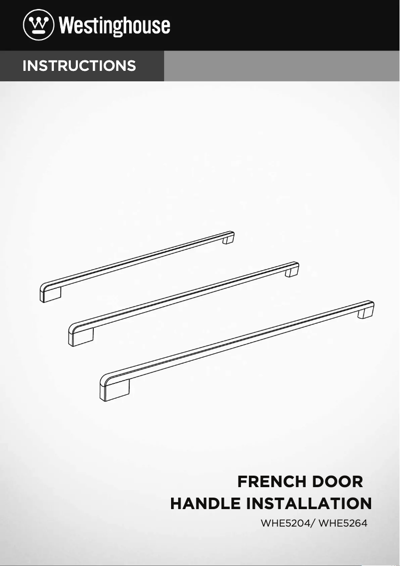 Image de la première page du manuel de l'appareil WHE5264SB