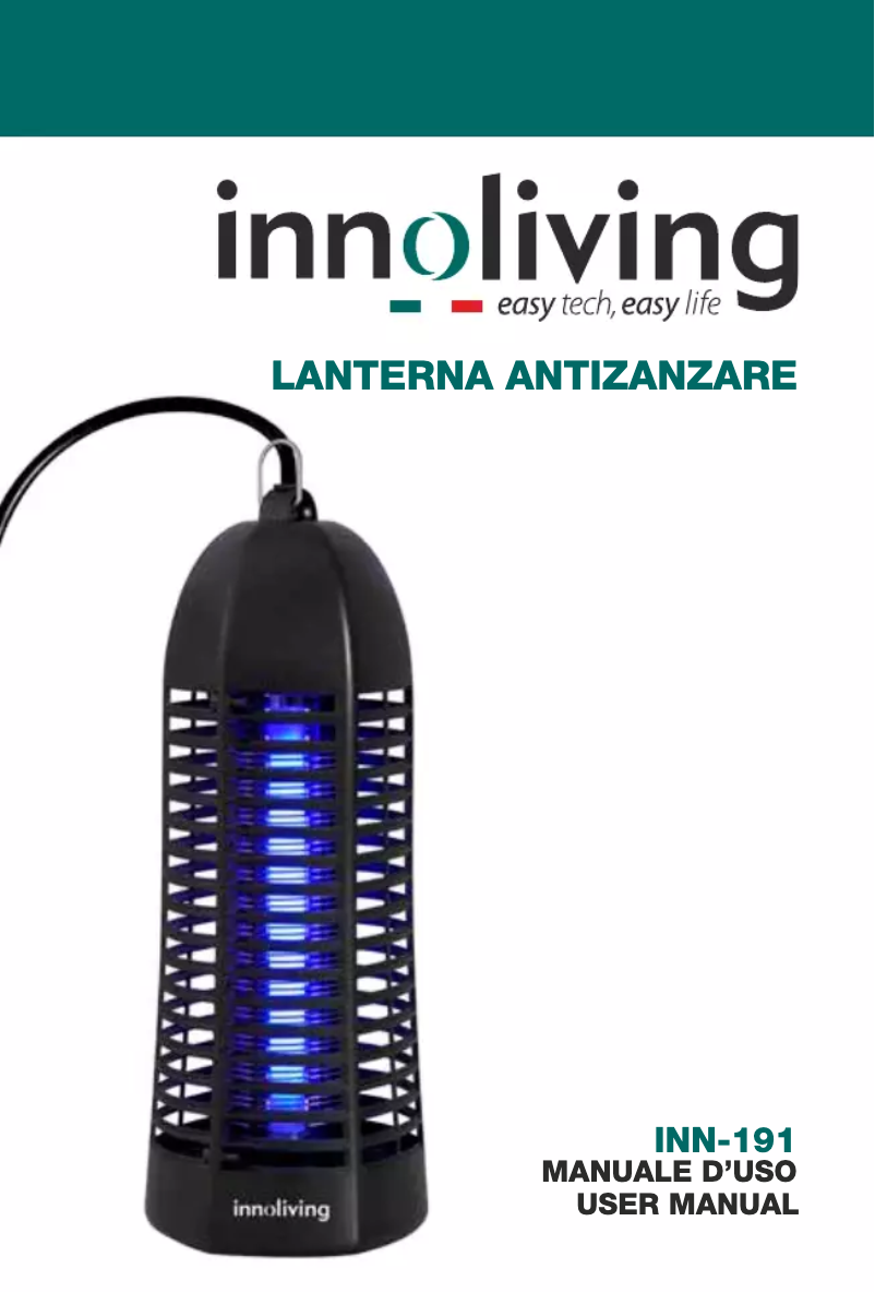 Page 1 de la notice Manuel utilisateur Innoliving INN-191