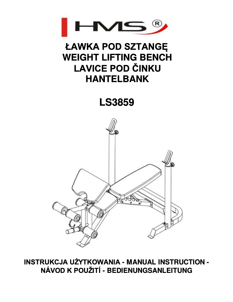 Page 1 de la notice Manuel utilisateur HMS Premium LS3859