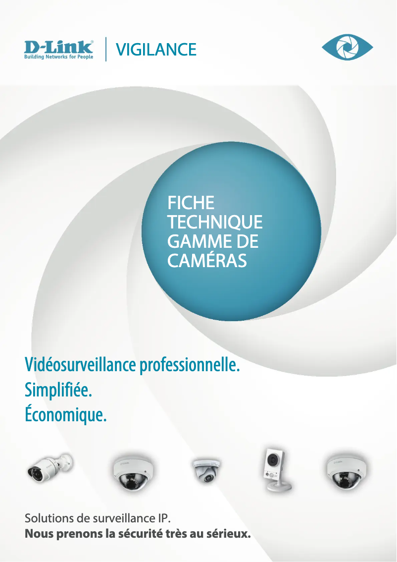 Page 1 de la notice Fiche technique D-Link DCS-4201