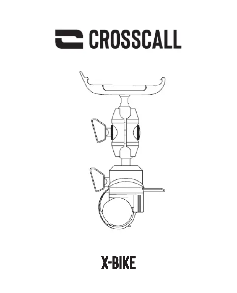 Page 1 de la notice Manuel utilisateur Crosscall X-BIKE