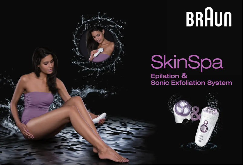 Página 1 del manual Manual de usuario Braun Silk-épil 7 SkinSpa 7951