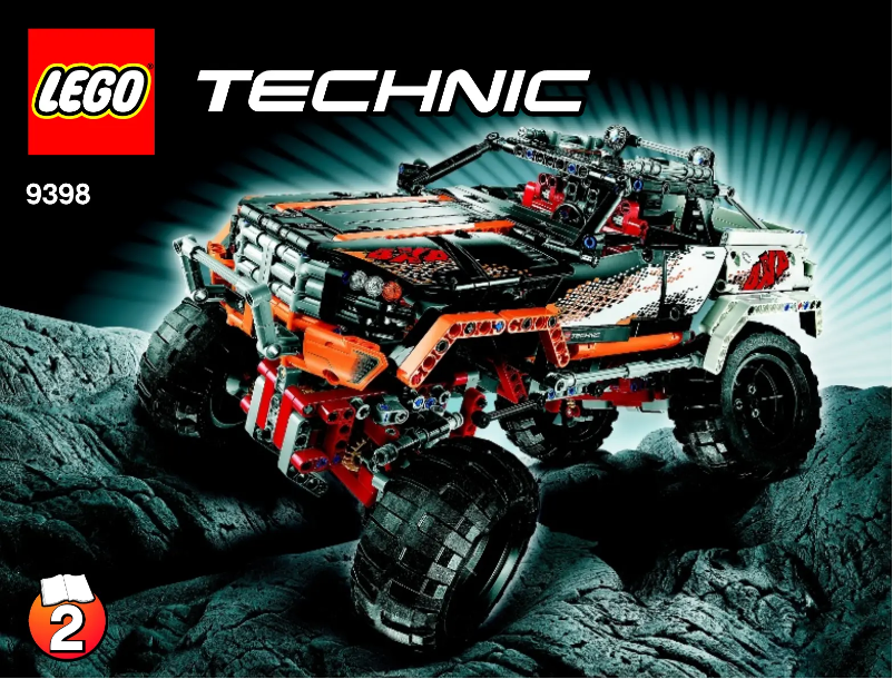 Page 1 de la notice Manuel utilisateur Lego Technic 9398