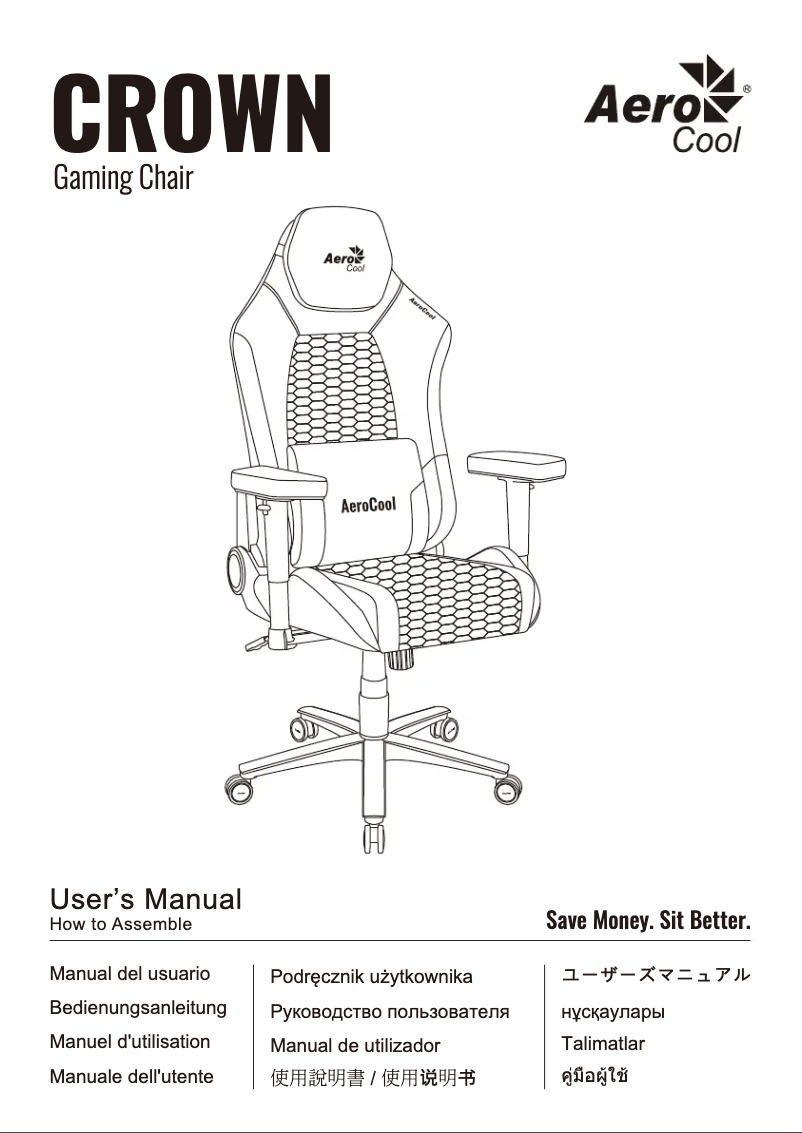 Image de la première page du manuel de l'appareil Crown