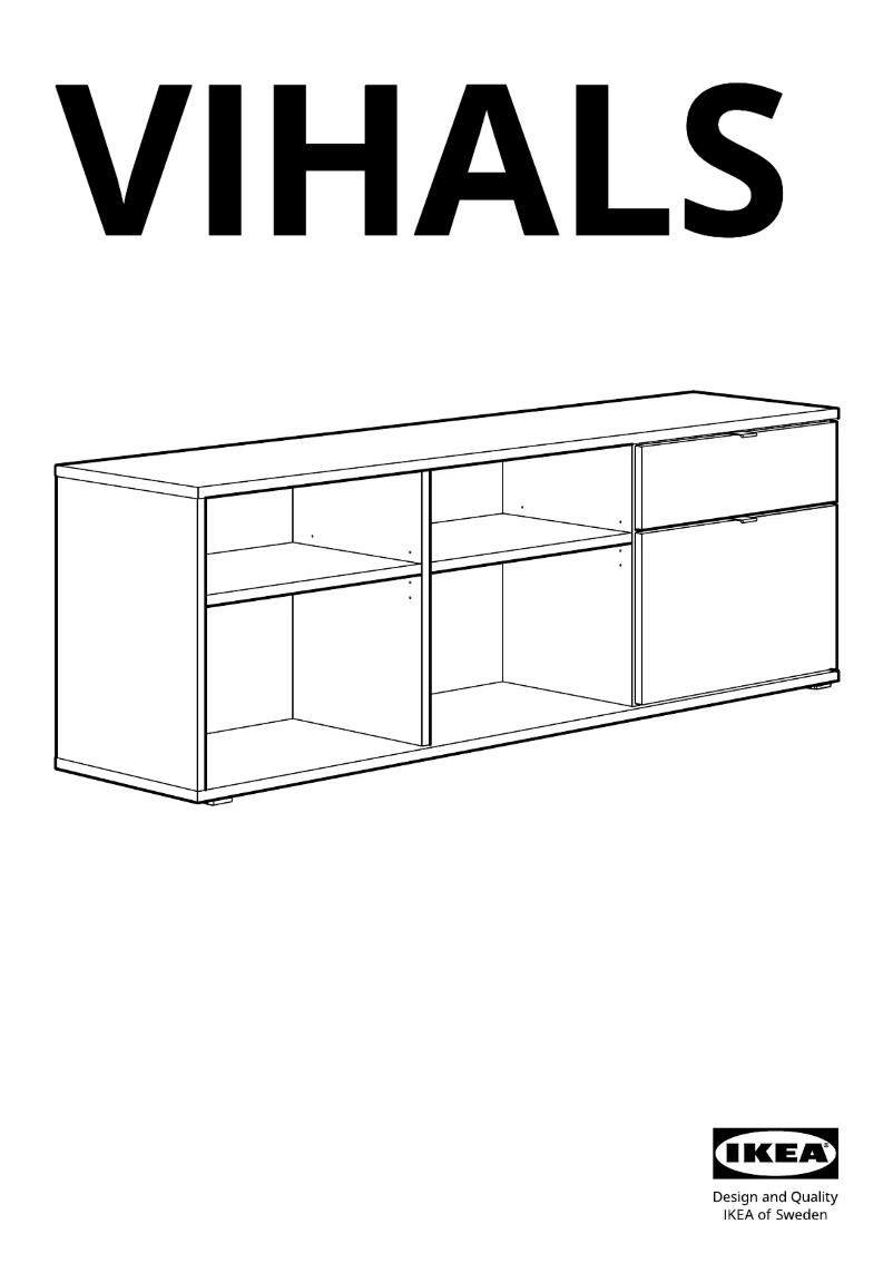 Image de la première page du manuel de l'appareil VIHALS 105.428.65