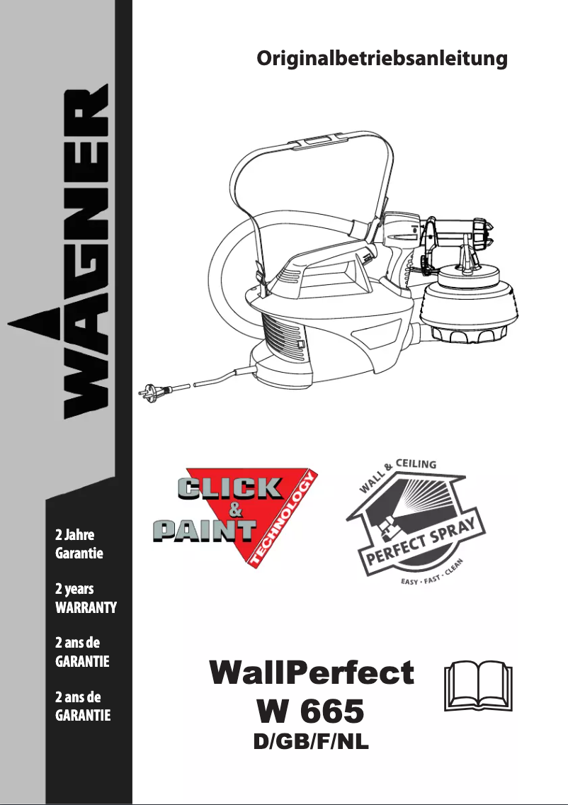 Image de la première page du manuel de l'appareil WallPerfect W 665