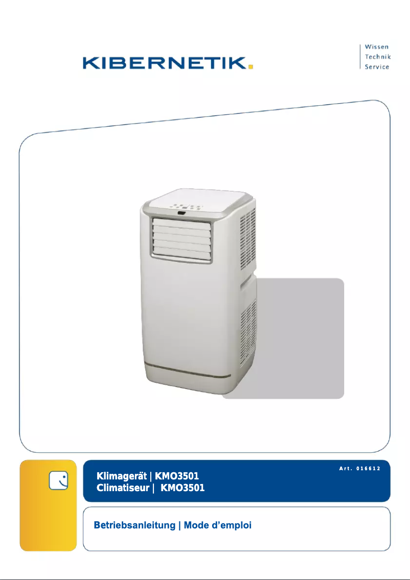 Página 1 del manual Manual de usuario Kibernetik KMO3501