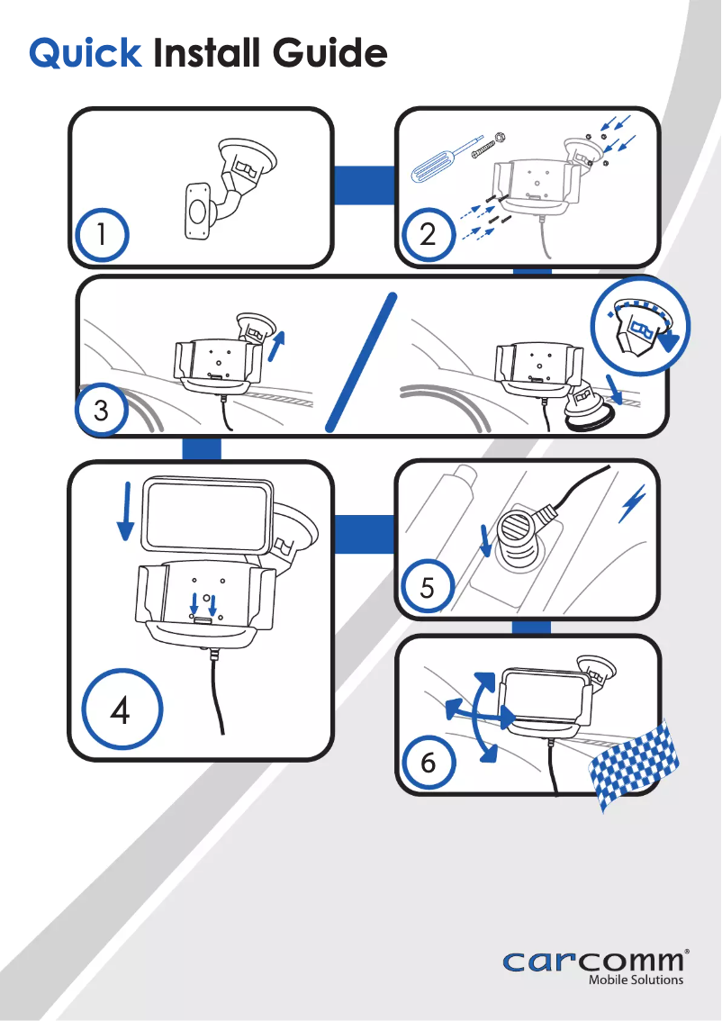 Page n°1 - Manuel utilisateur Carcomm CNM-172