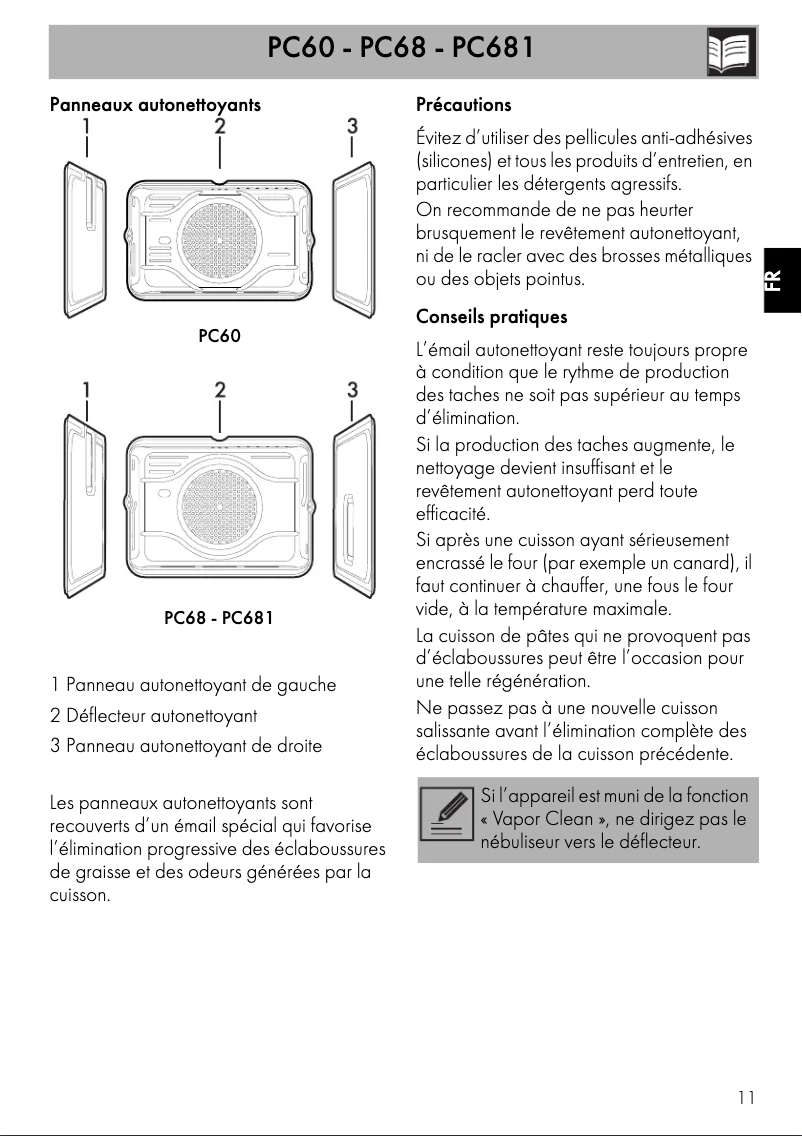 Imagen de la primera página del manual del dispositivo PC60