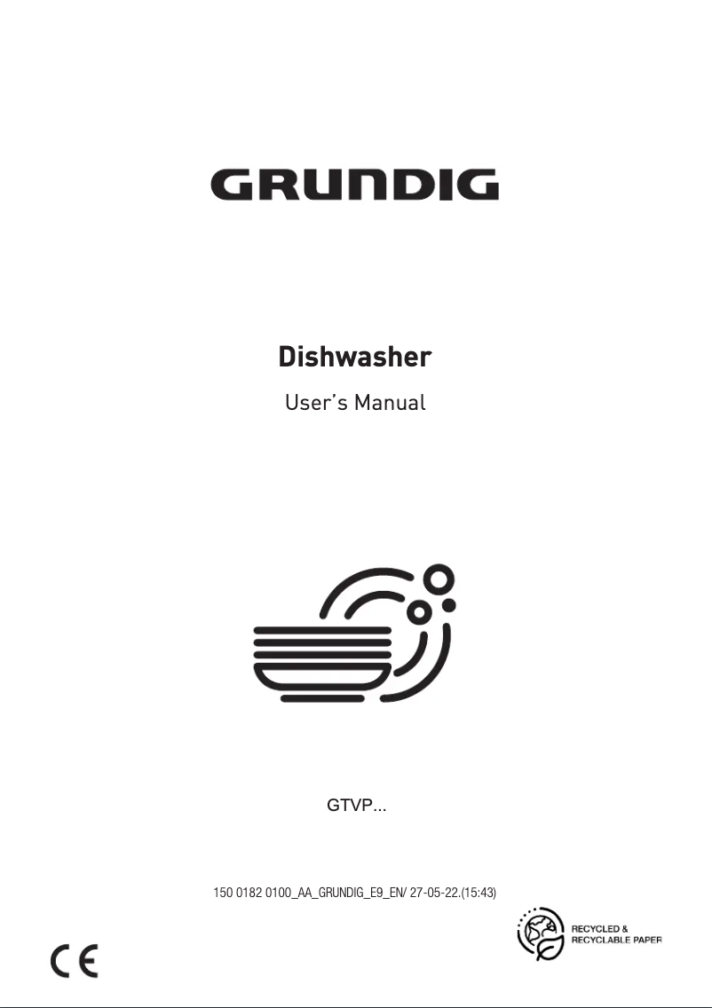 Page 1 de la notice Label énergétique Grundig GTVP4630S