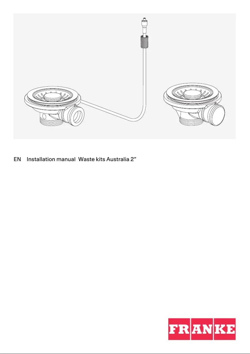 Page n°1 - Manuel utilisateur Franke WK032 NOF
