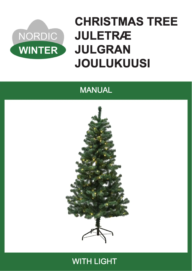 Page 1 de la notice Manuel utilisateur Nordic Winter 780-113