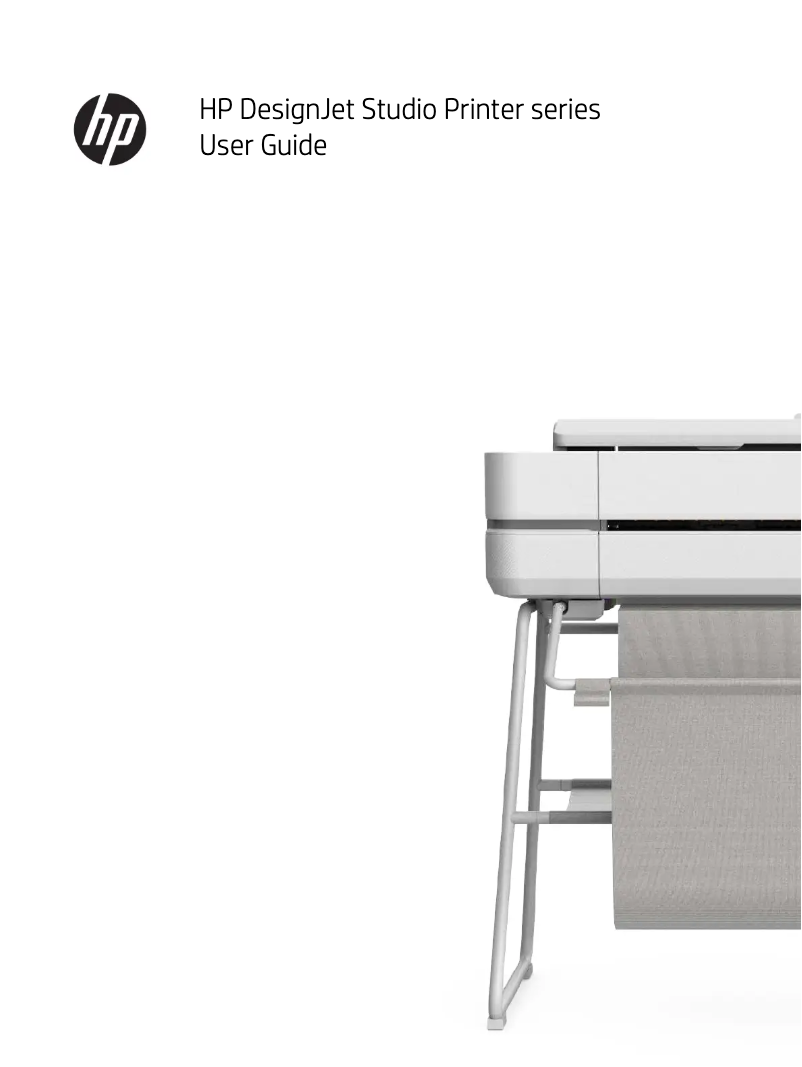 Page 1 de la notice Manuel utilisateur HP DesignJet Studio