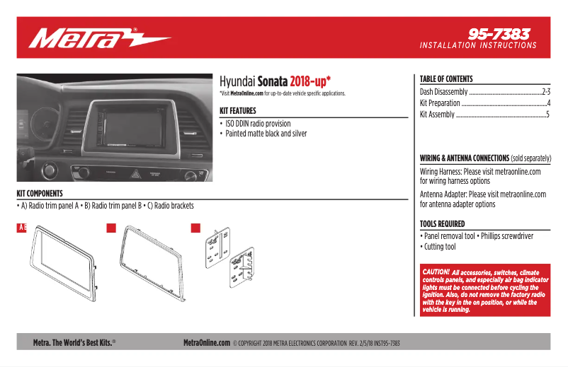 Image de la première page du manuel de l'appareil 95-7383