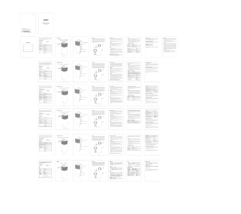 Página 1 del manual Manual de usuario Aukey SK-M15