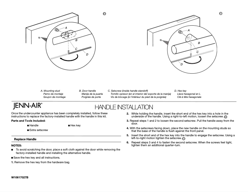 Image de la première page du manuel de l'appareil W10701399