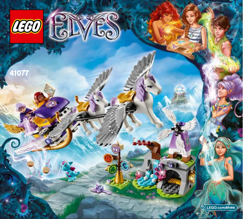 Page n°1 - Manuel utilisateur Lego Elves 41077