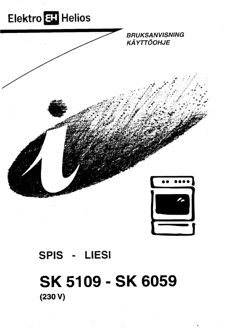 Page n°1 - Manuel utilisateur Elektro Helios SK5109