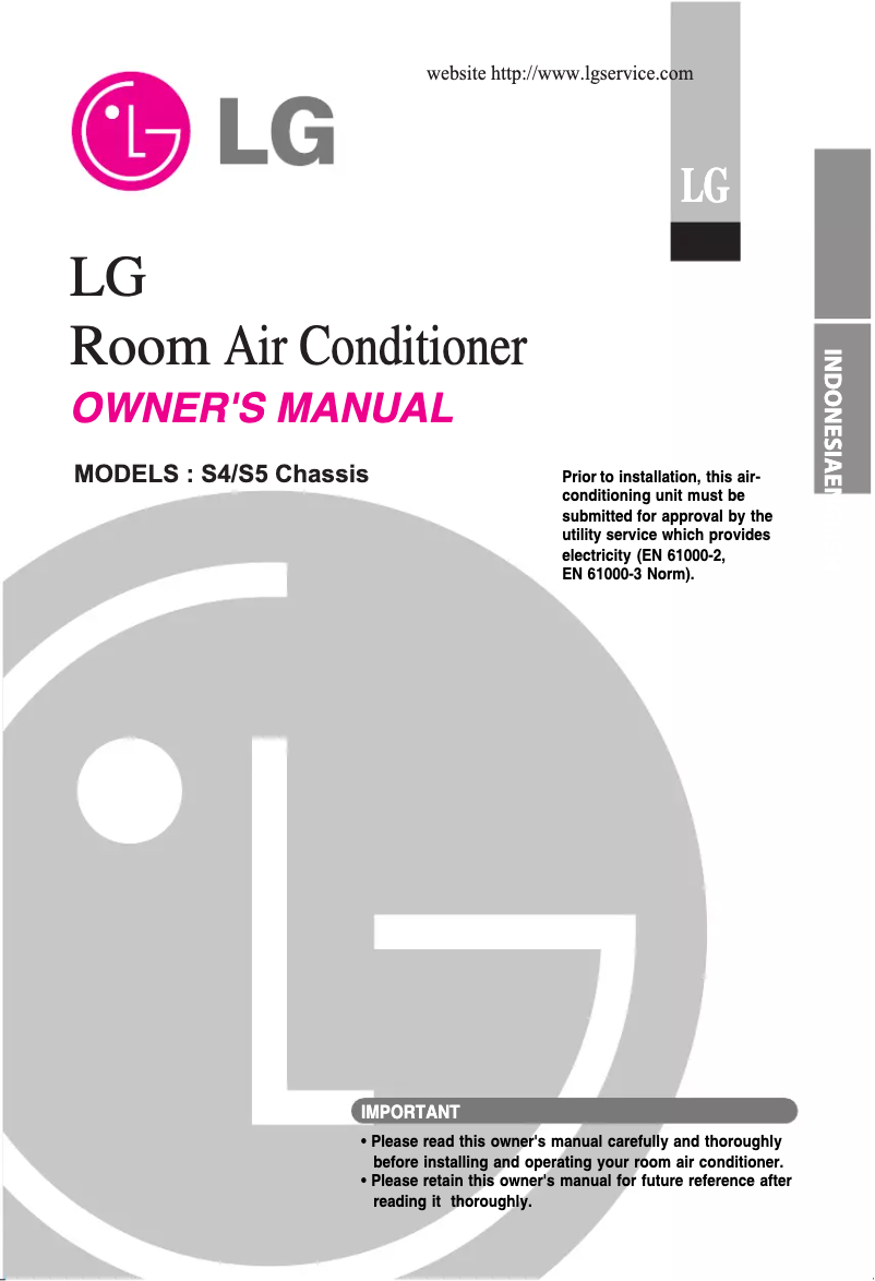 Page n°1 - Manuel utilisateur LG HSMC0964FF0