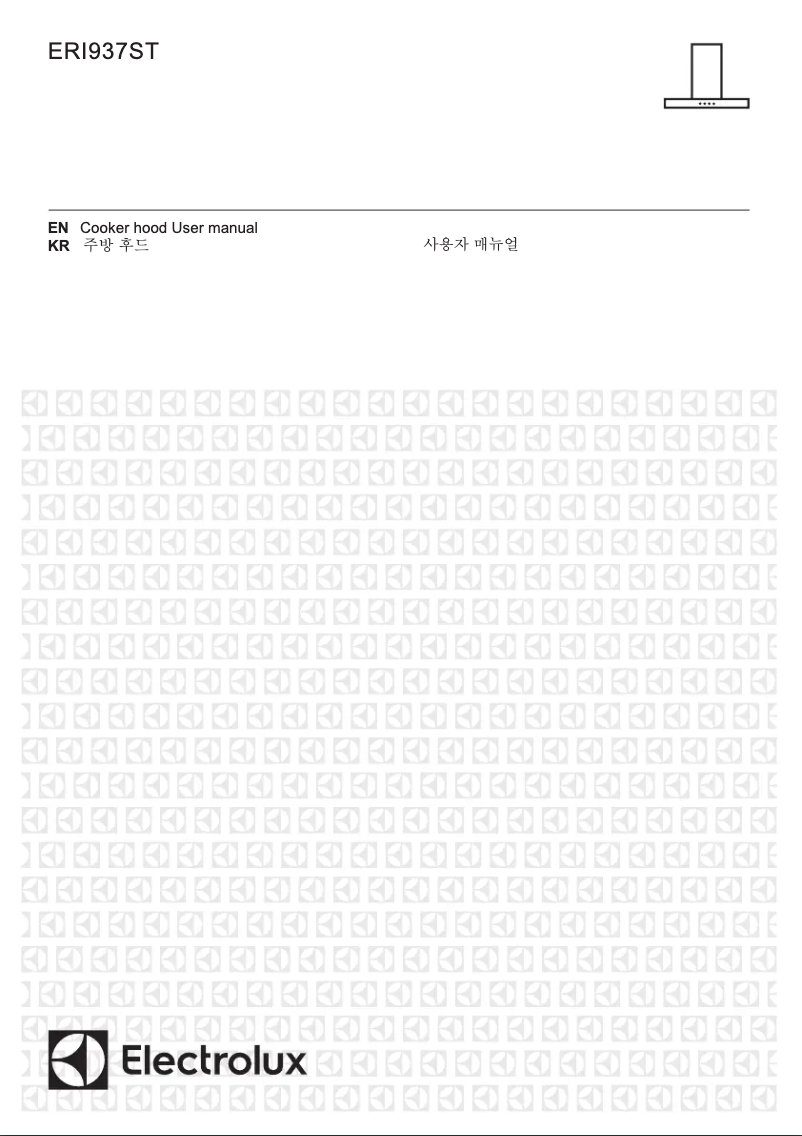 Page 1 de la notice Manuel utilisateur Electrolux ERI937ST