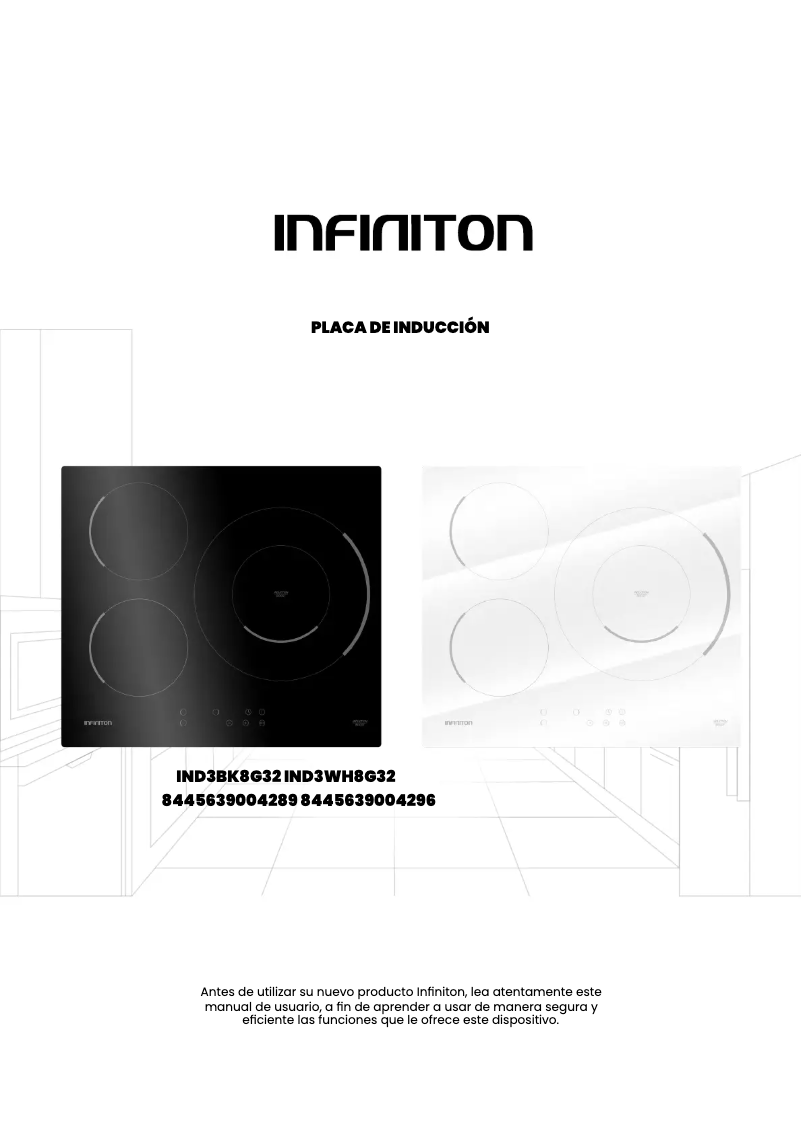 Page n°1 - Manuel utilisateur Infiniton IND3WH8G32