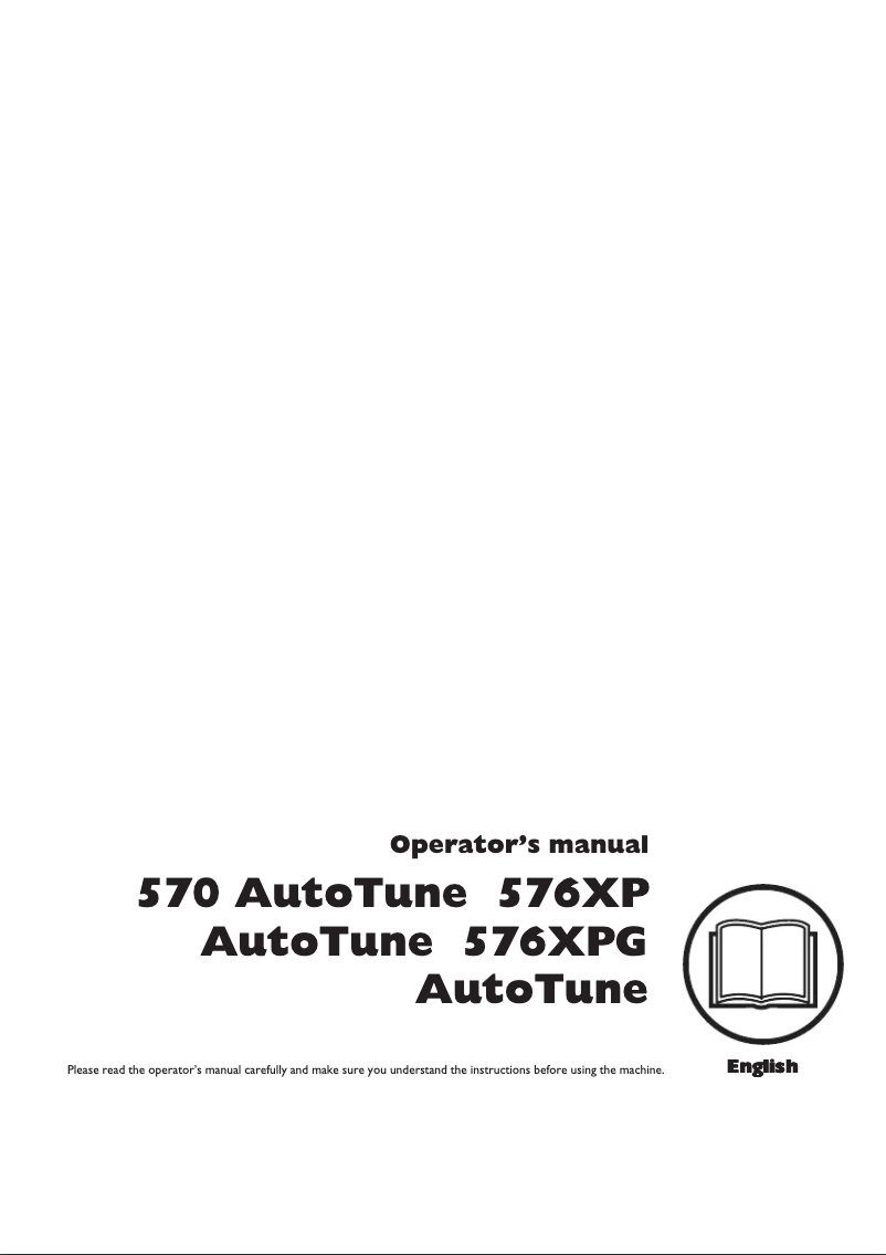 Page 1 de la notice Manuel utilisateur Husqvarna 576 XP AutoTune
