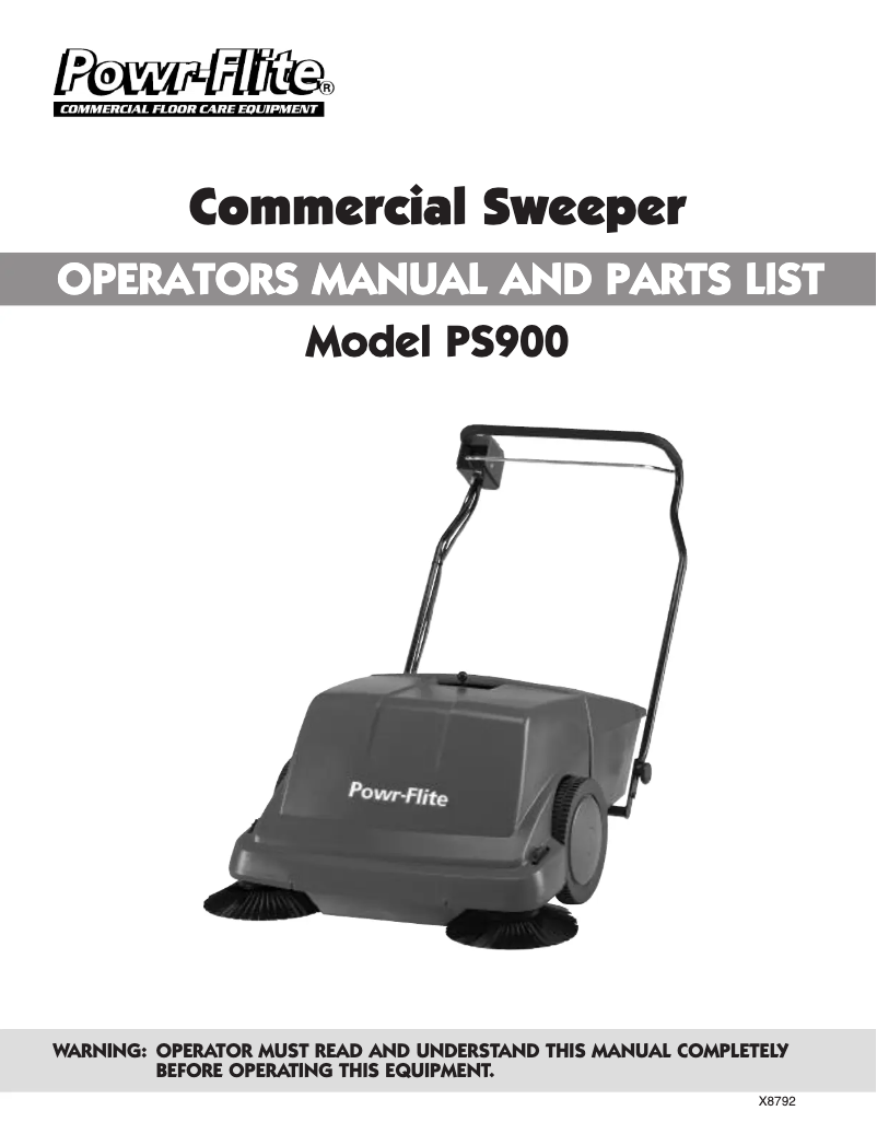 Image de la première page du manuel de l'appareil PS900