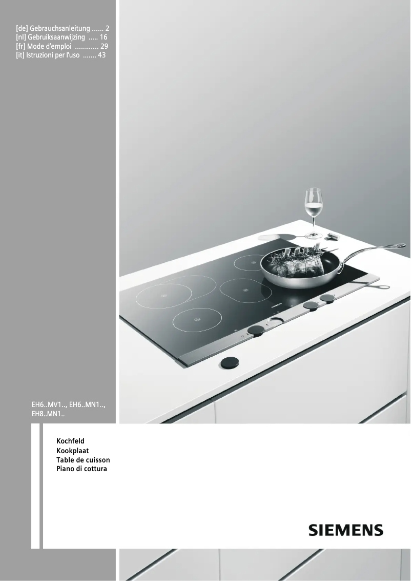 Image de la première page du manuel de l'appareil EH675MV11E